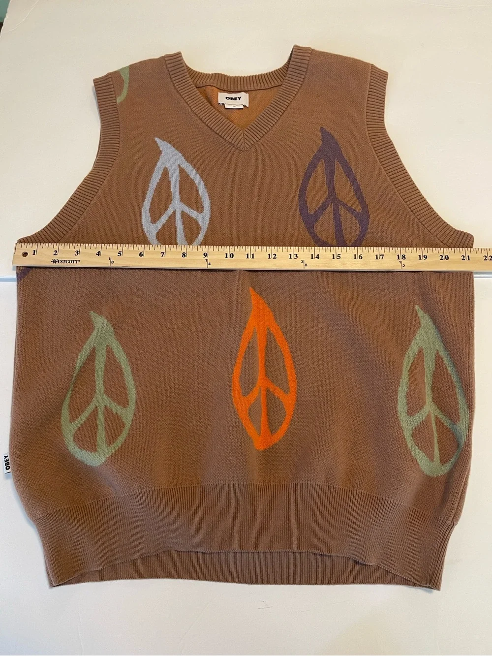 Obey sweater vest